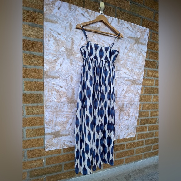 V. DE. VINSTER print maxi dress size small - Picture 2 of 13